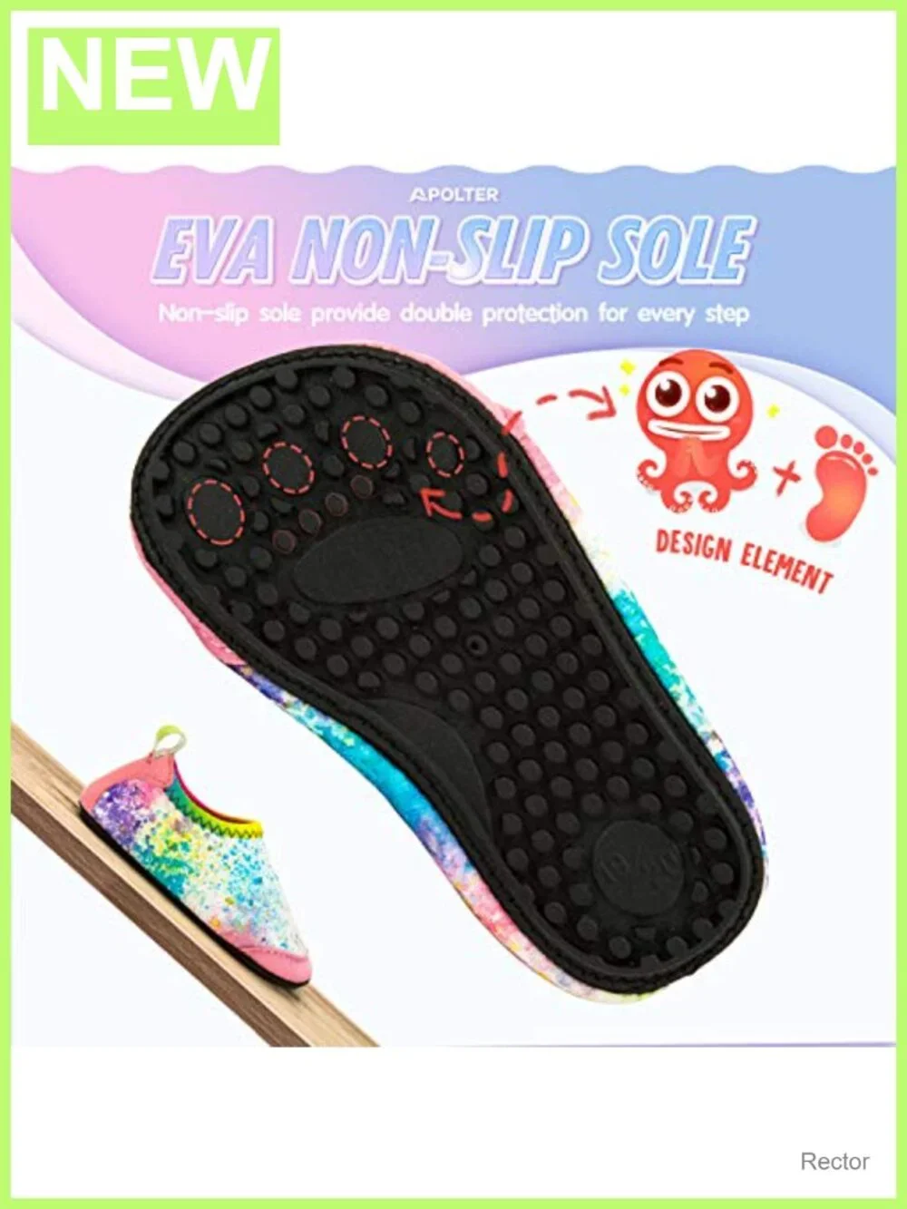 Baby Boys Girls Water Shoes Barefoot Aqua Socks Non-Slip for Beach Pool Toddler